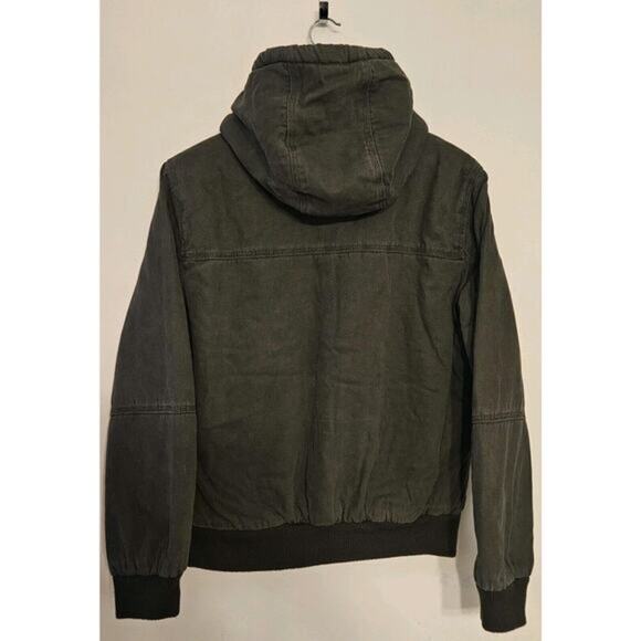 G.H.‎ Bass & Co. Men's Sherpa Lined Canvas Bomber Jacket / Size Small/ New - Picture 2 of 8